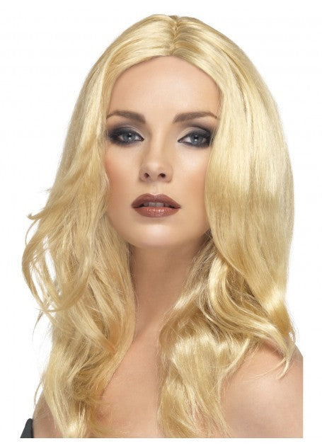 Long Wavy Blonde Superstar Wig